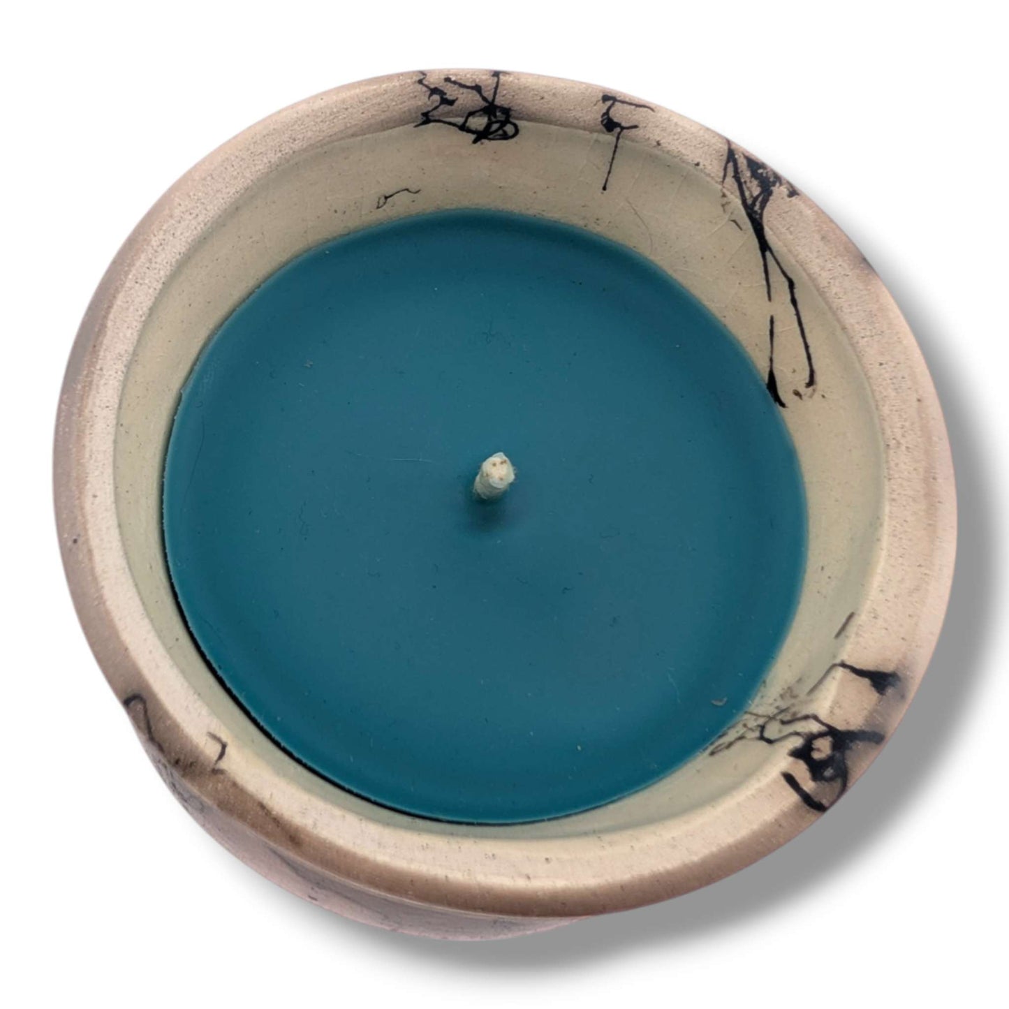 Horsehair Pottery Candle by Luna | Handcrafted Art - SunWest Treasures