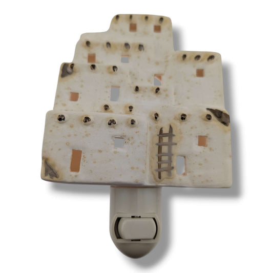 Pueblo Gold Accent Nightlight, Handcrafted by Luna - SunWest Treasures