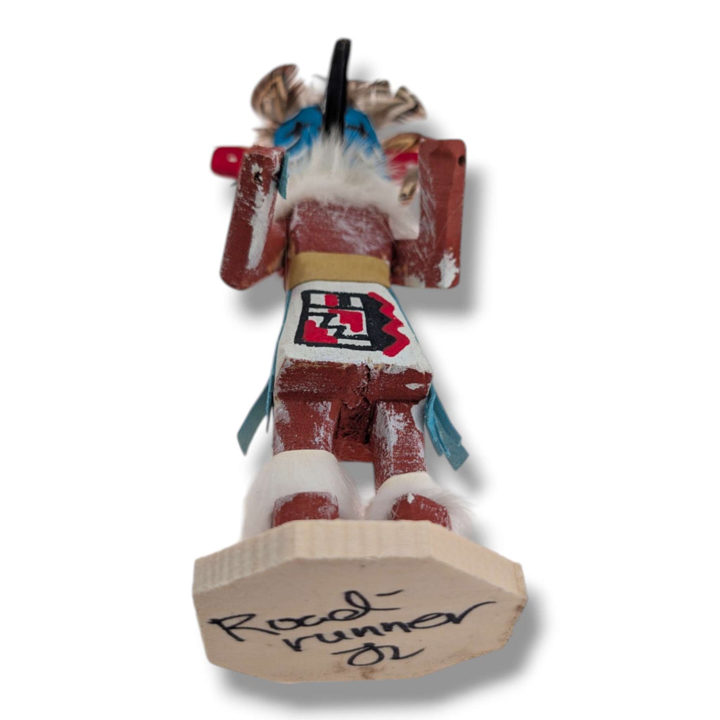 6 Inch Roadrunner Kachina Doll