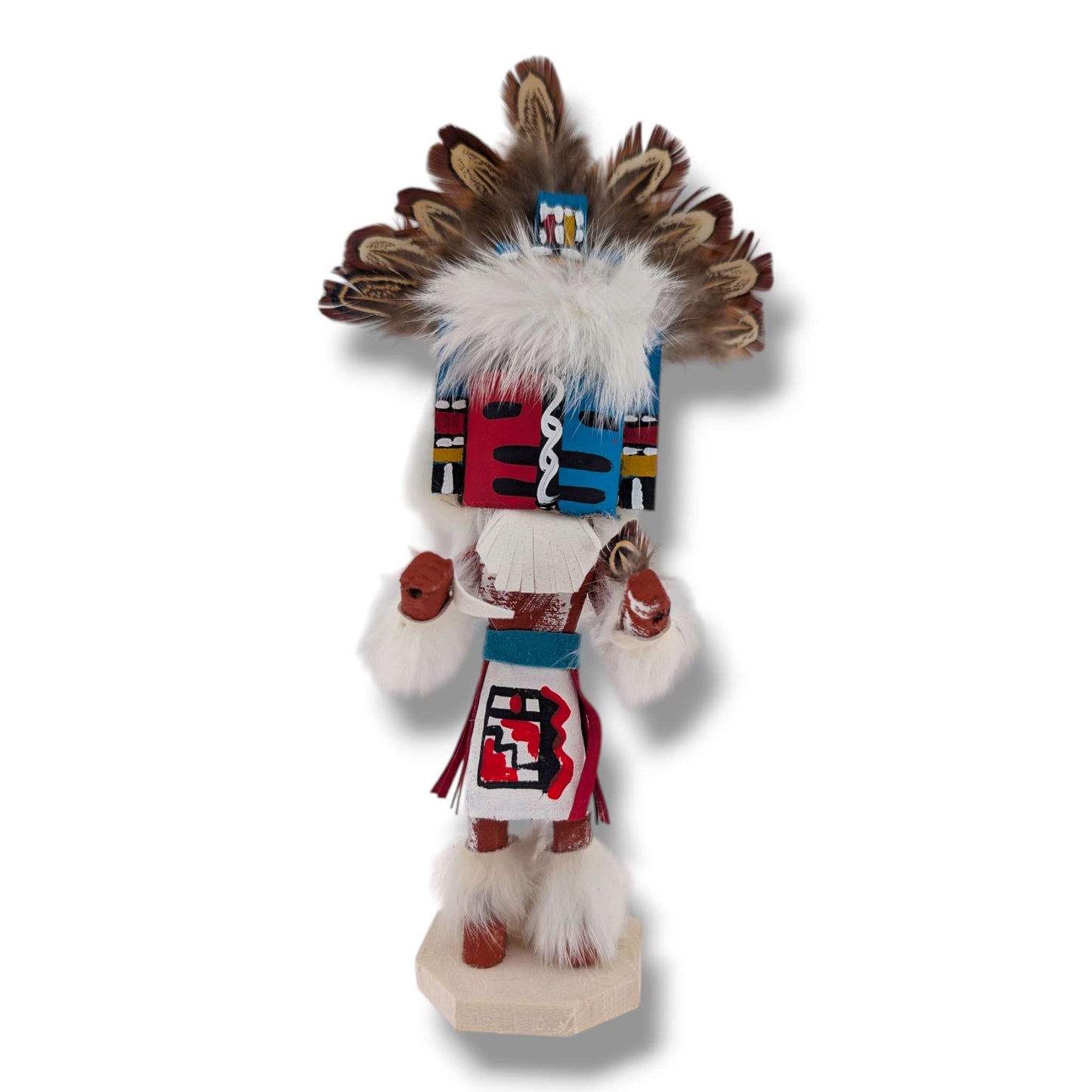 6 Inch Jemez Kachina Doll with Detachable Mask