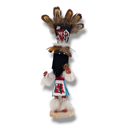 6 Inch Apache Dancer Kachina Doll with Detachable Mask