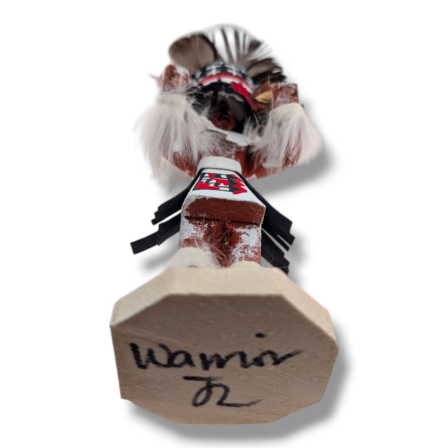 6 Inch Warrior Kachina Doll with Detachable Mask