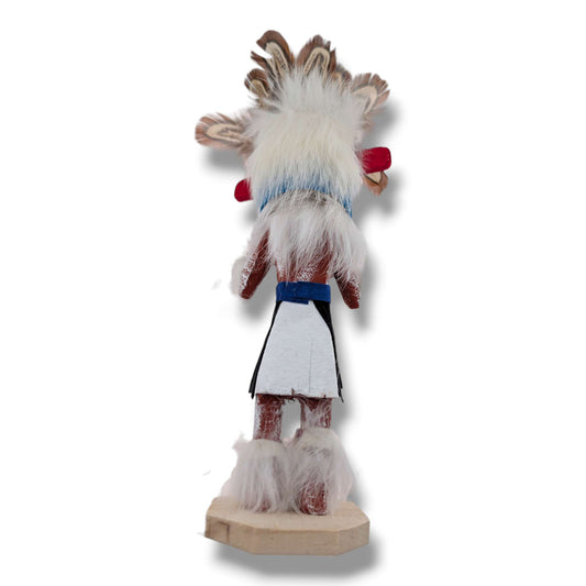 6 Inch Lizard Chief Kachina Doll with Detachable Mask
