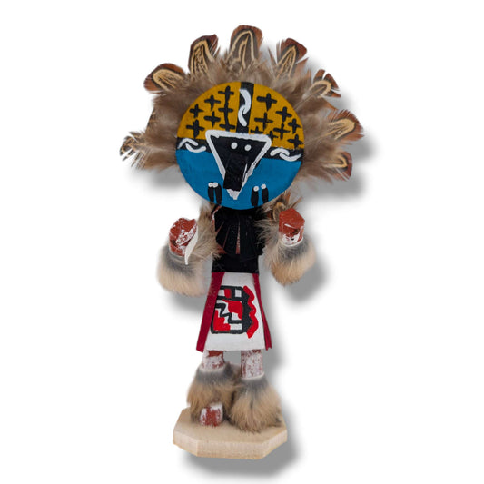 6 Inch Chief Kachina Doll with Detachable Mask