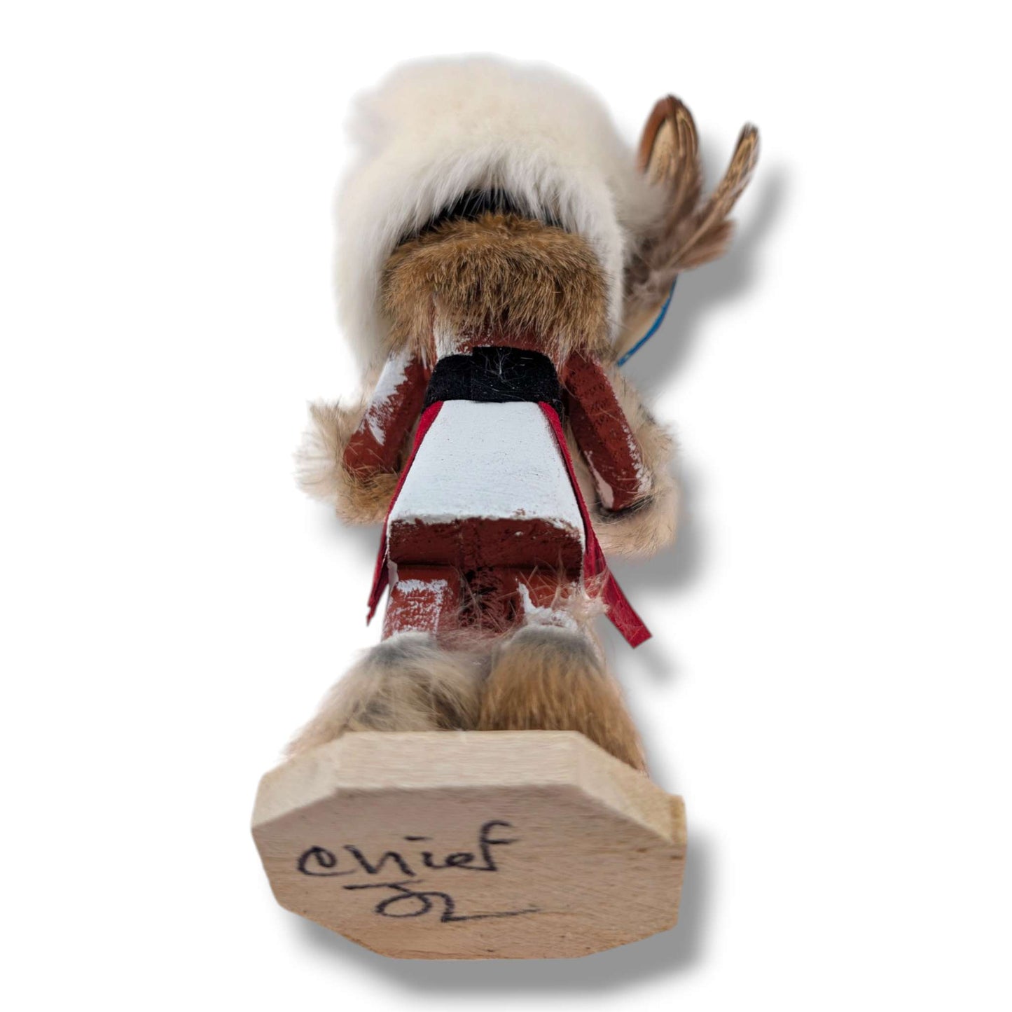 6 Inch Chief Kachina Doll with Detachable Mask