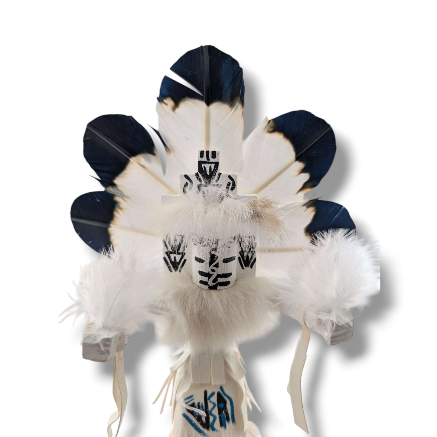 10 Inch White Cloud Kachina Doll