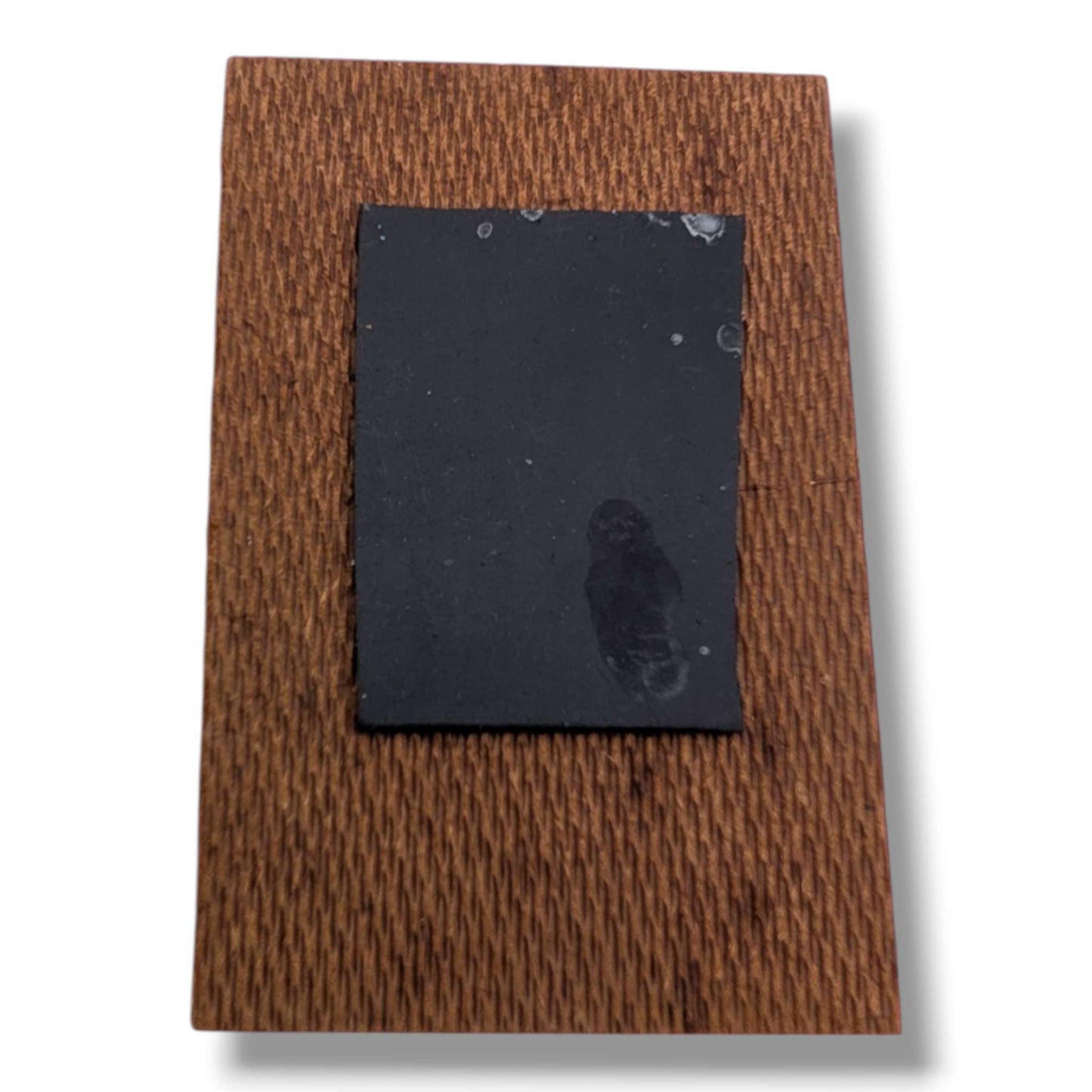 End of the Trail Black Sand Navajo Painting Magnet by Molly Goldtooth