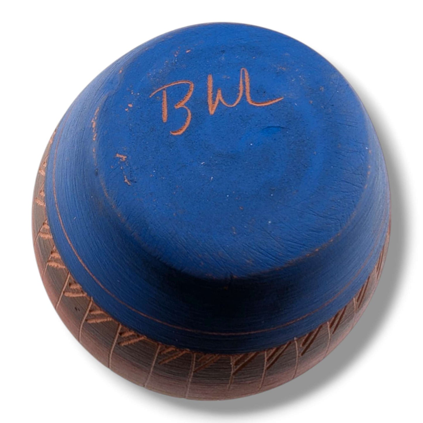 Navajo Hand Etched Pottery Vase by Ben Billy - SunWest Treasures