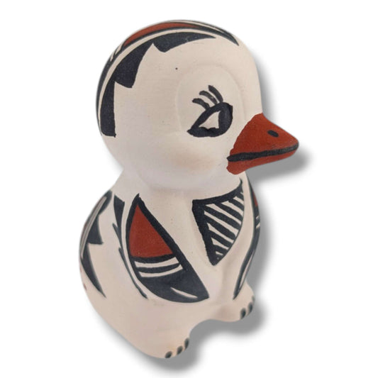Acoma Pueblo Miniature Pottery Penguin Figurine by Mickey - SunWest Treasures