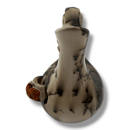 Luna Small Handcrafted Horse Hair Southwestern Pottery Wedding Vase with Pueblo Village - SunWest Treasures
