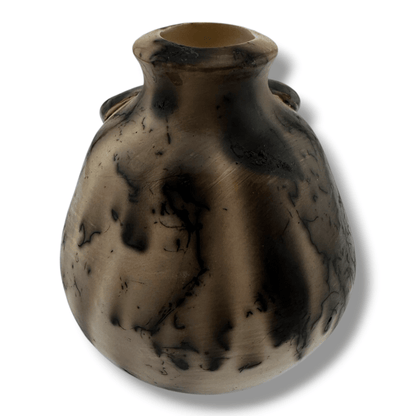 Luna Small Painted Wings Handcrafted Horsehair Butterfly Pottery Vase - SunWest Treasures
