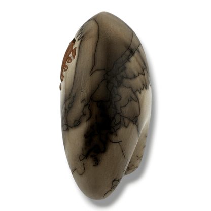 Path of the Bear Small Handcrafted Horsehair Pottery Marbled Bear Paw Sculpture - SunWest Treasures