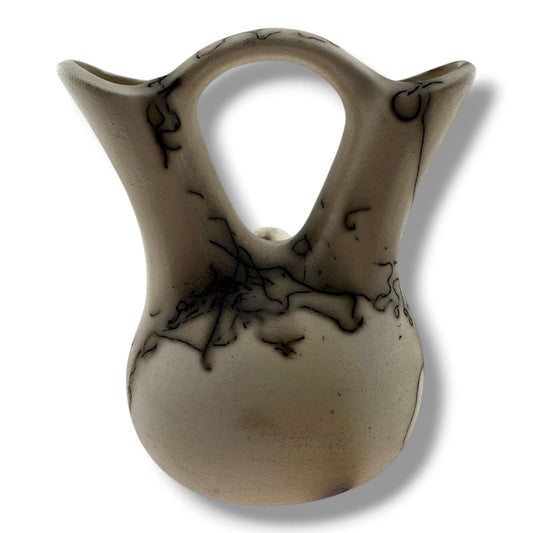 Horsehair Praying Hands Wedding Vase Handcrafted by Luna - SunWest Treasures
