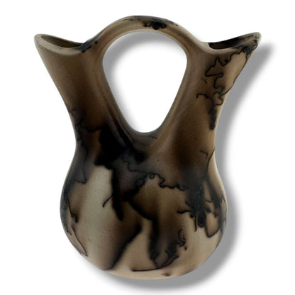 Small Classic Horsehair Wedding Vase by Luna - SunWest Treasures
