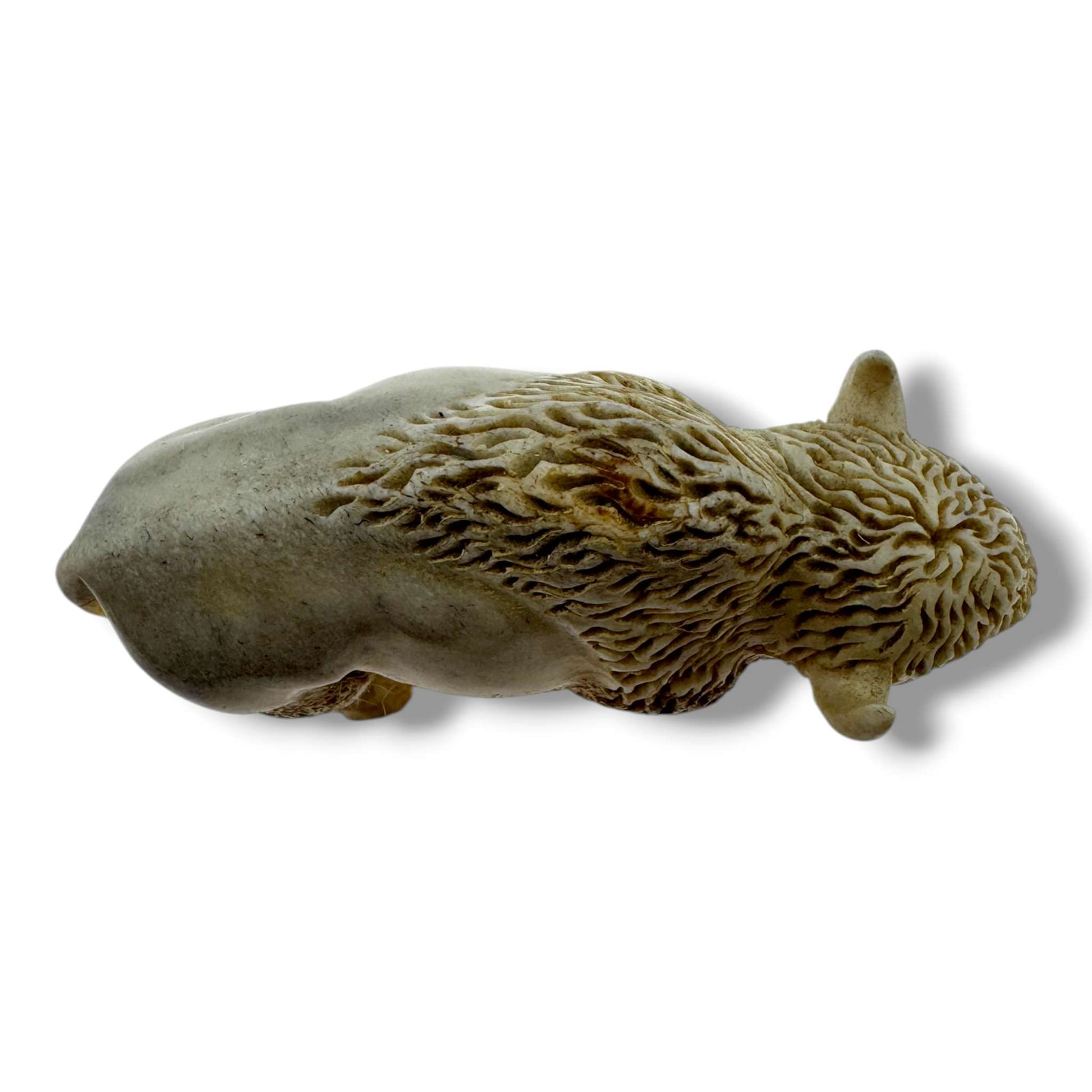 Hand Carved Buffalo Figurine | American Bison Artisan Sculpture - SunWest Treasures