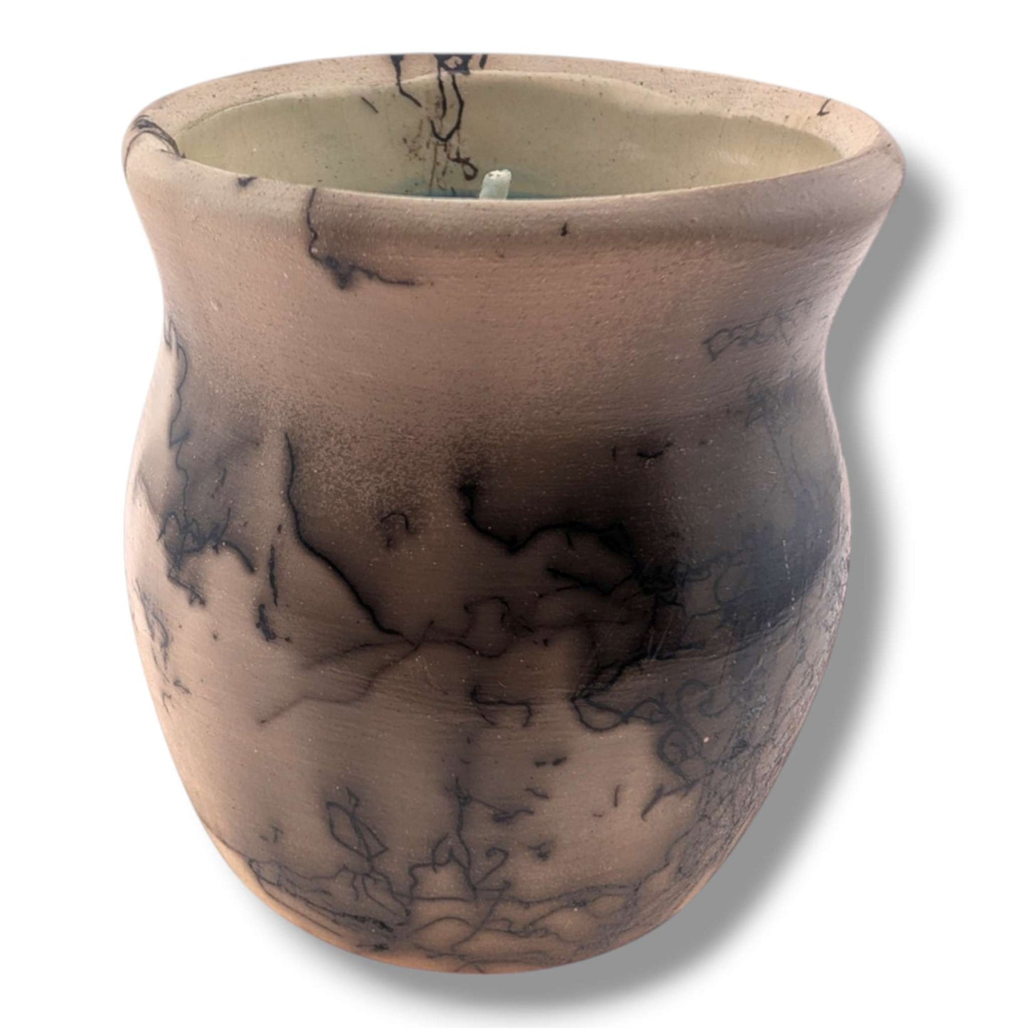 Horsehair Pottery Candle by Luna | Handcrafted Art - SunWest Treasures