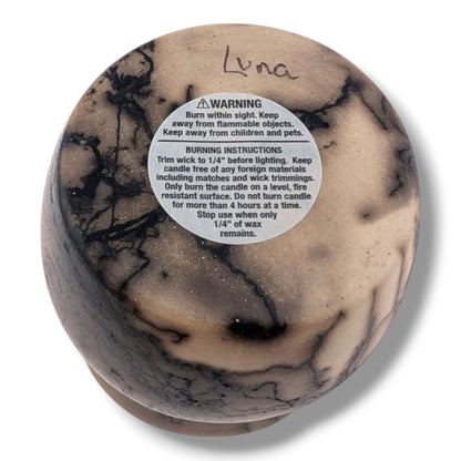 Horsehair Pottery Candle by Luna | Handcrafted Art - SunWest Treasures