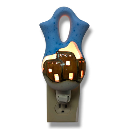 Pueblo Wedding Vase Pottery Nightlight by Luna | Handcrafted Southwest Art - SunWest Treasures