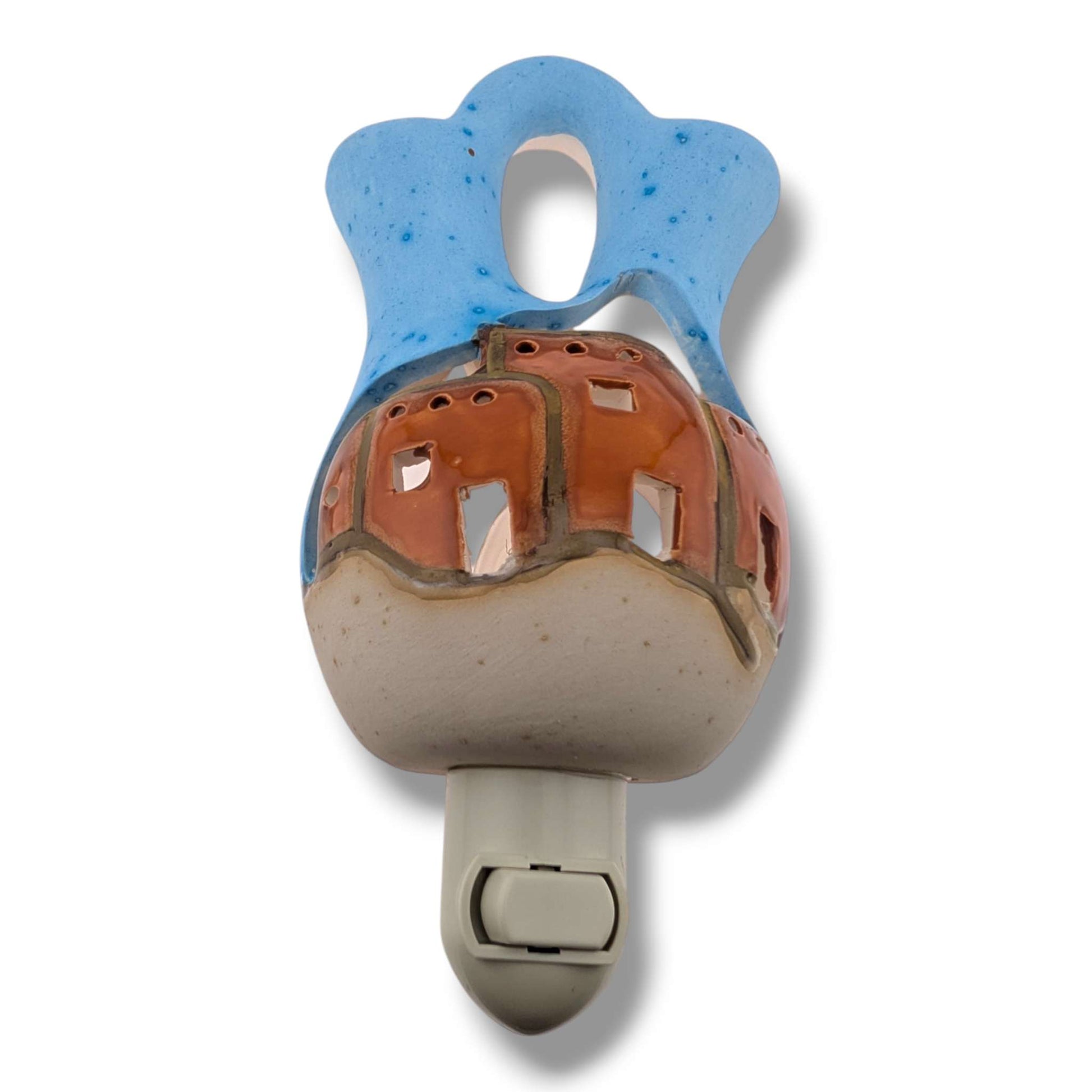 Pueblo Wedding Vase Pottery Nightlight by Luna | Handcrafted Southwest Art - SunWest Treasures