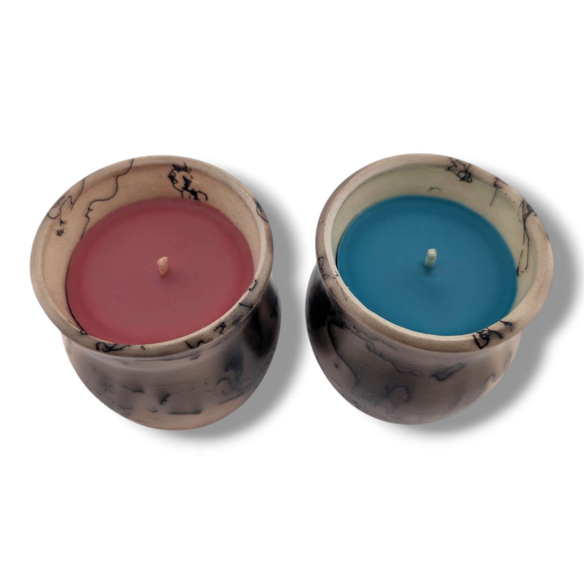 Horsehair Pottery Candle by Luna | Handcrafted Art - SunWest Treasures
