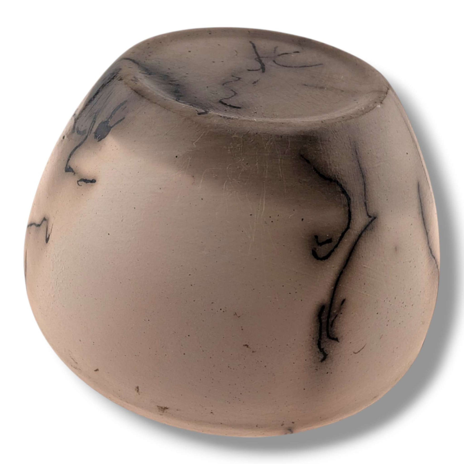 Cutout Horsehair Pottery Candle by Luna | Handcrafted Southwest Art - SunWest Treasures
