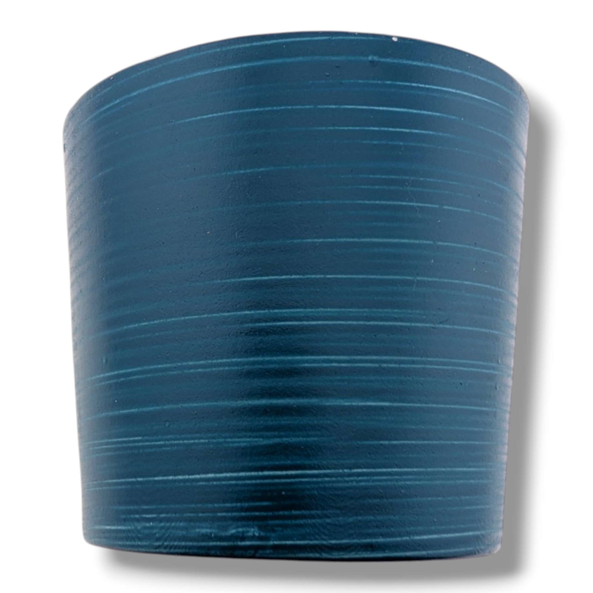 Blue Hummingbird Pottery Candle, Handcrafted by Luna - SunWest Treasures