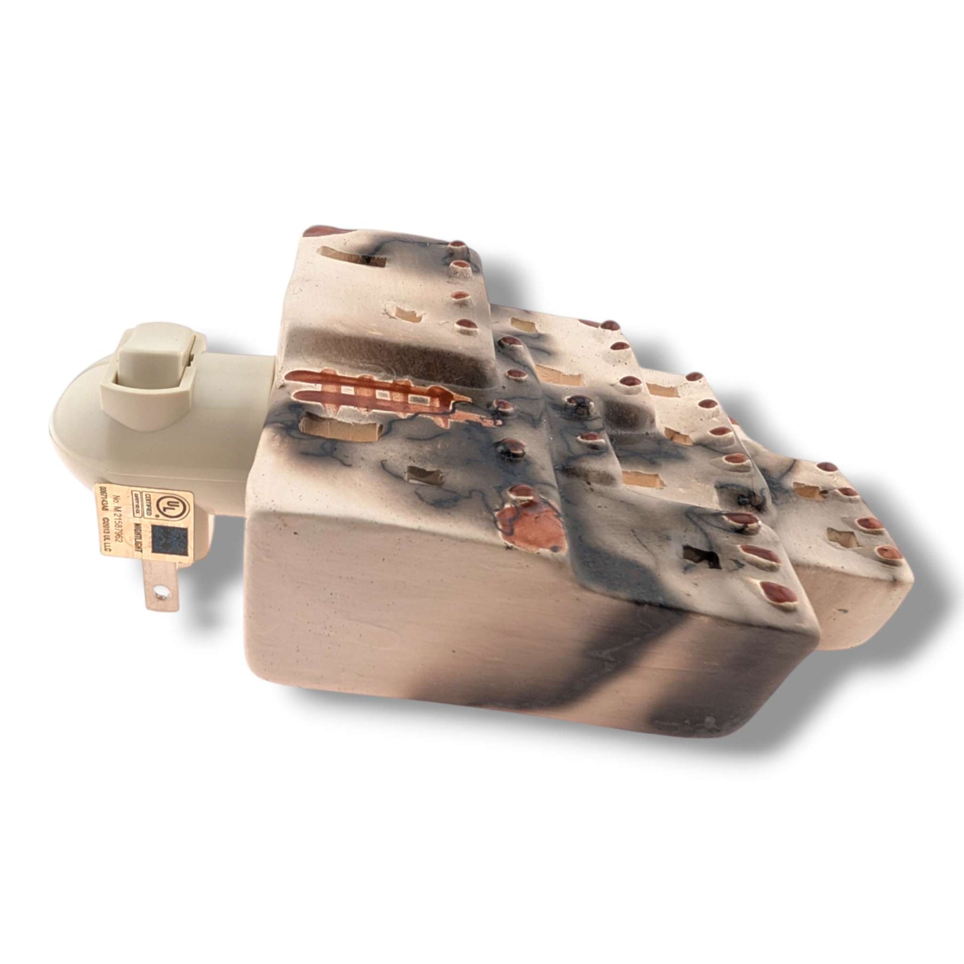Horsehair Pueblo Nightlight, Handcrafted by Luna - SunWest Treasures