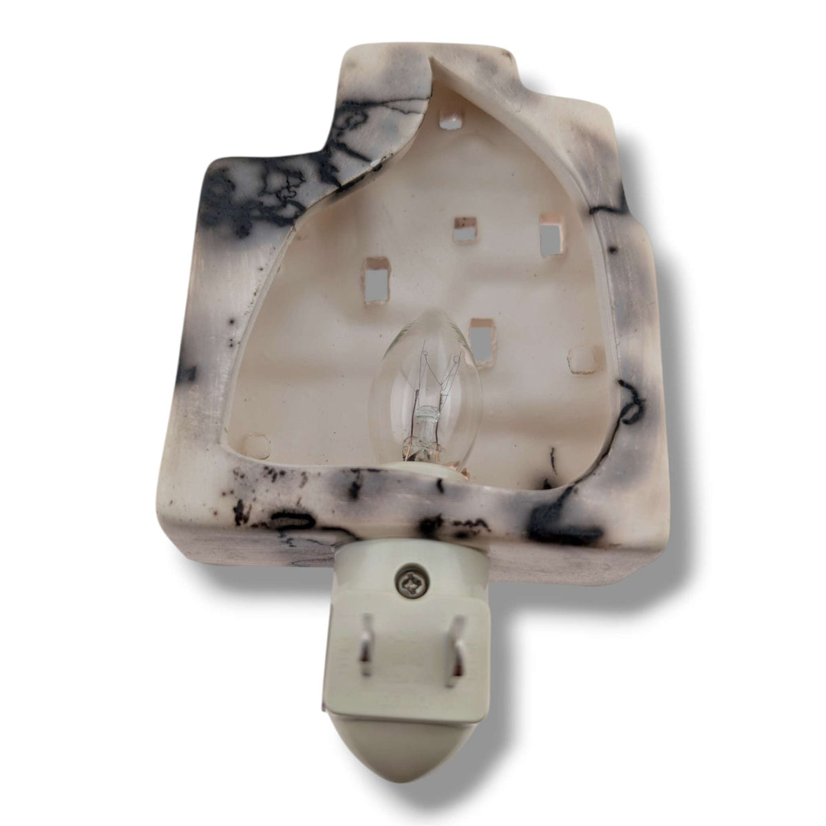 Horsehair Pueblo Nightlight, Handcrafted by Luna - SunWest Treasures