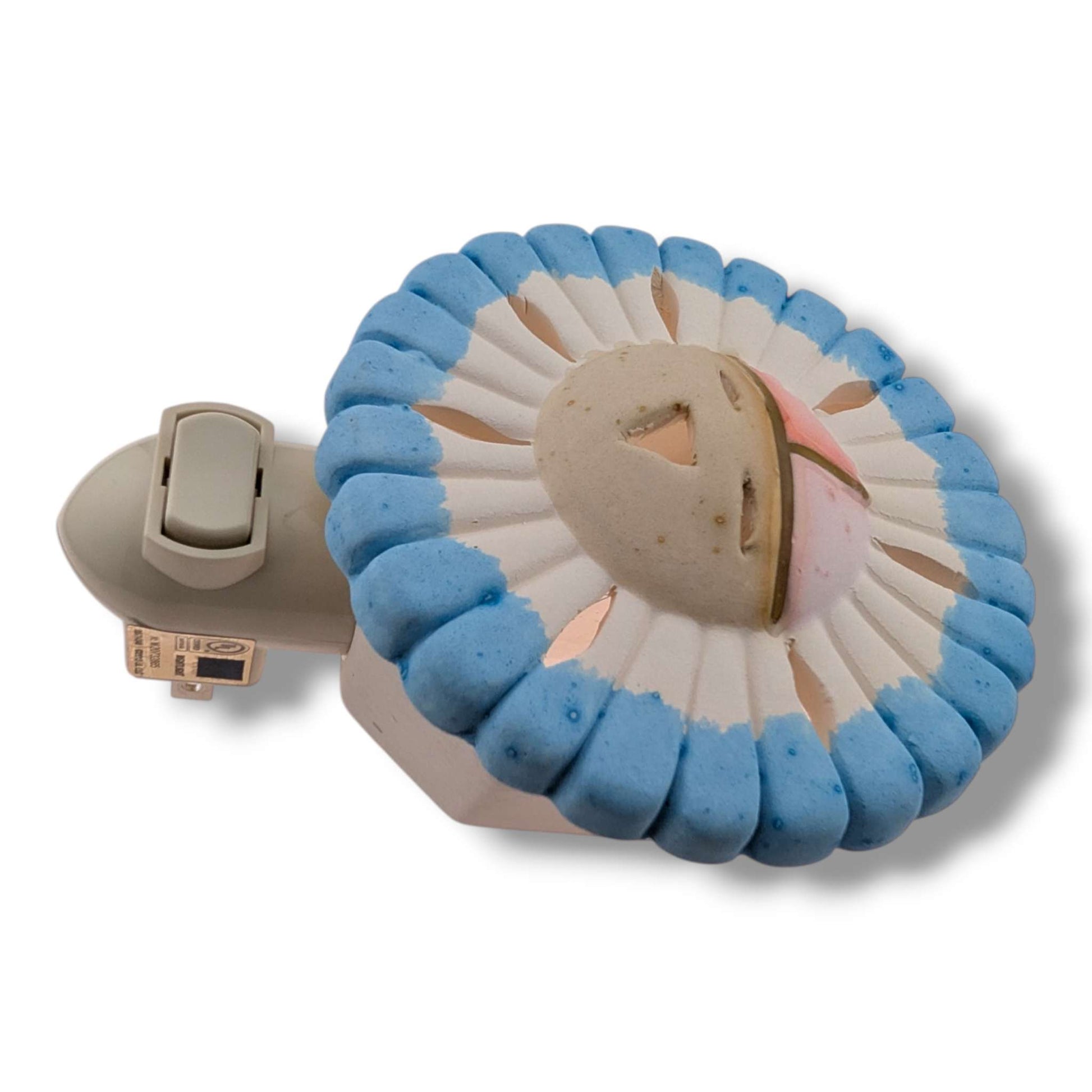 Sunface Pottery Nightlight, Handcrafted by Luna - SunWest Treasures
