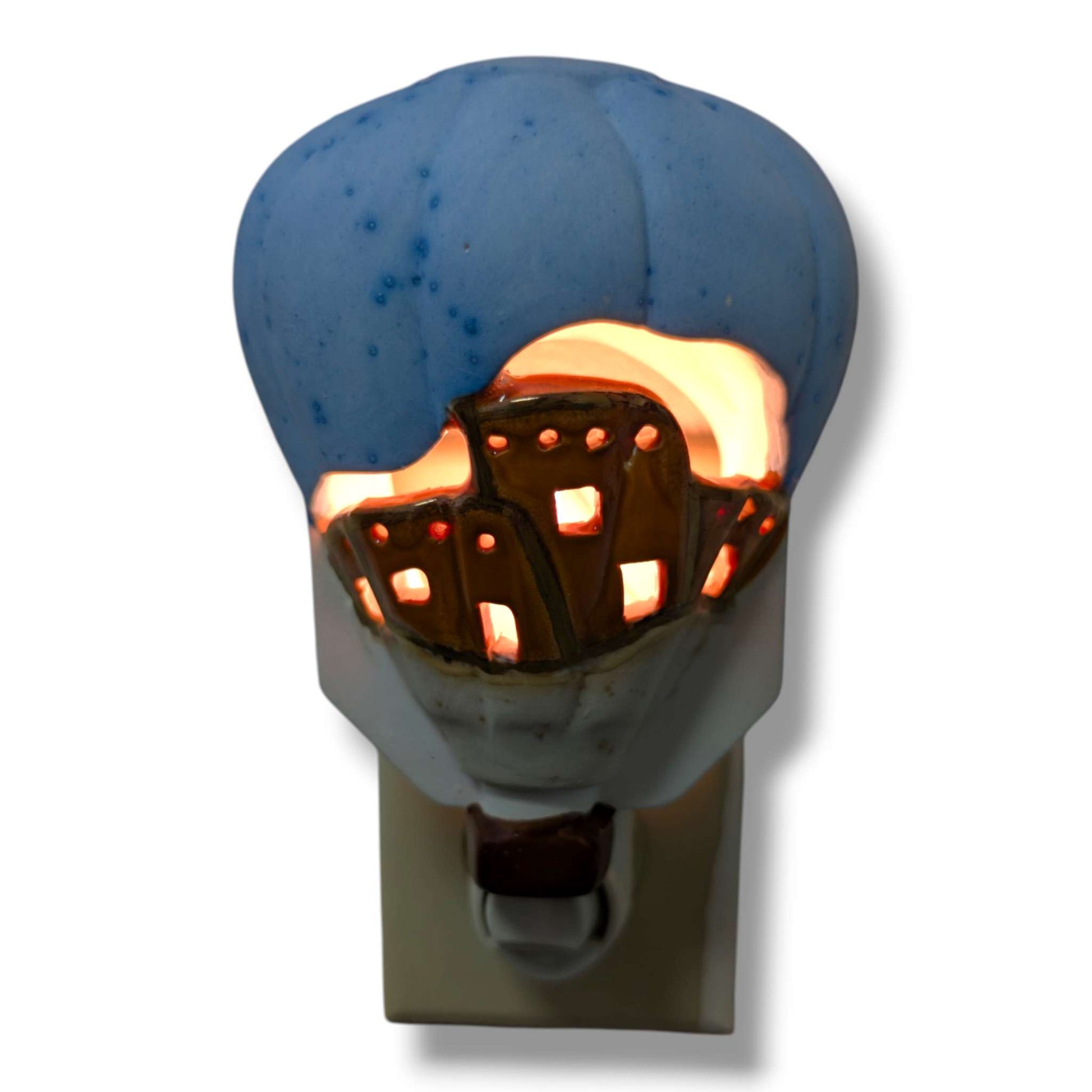 Hot Air Balloon Pueblo Nightlight, Handcrafted by Luna - SunWest Treasures