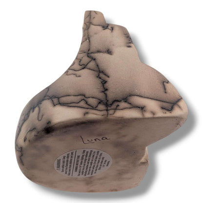Horsehair Pueblo House Pottery Candle, Handcrafted by Luna