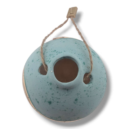 Pottery Pueblo Village Ornament, Handcrafted by Luna