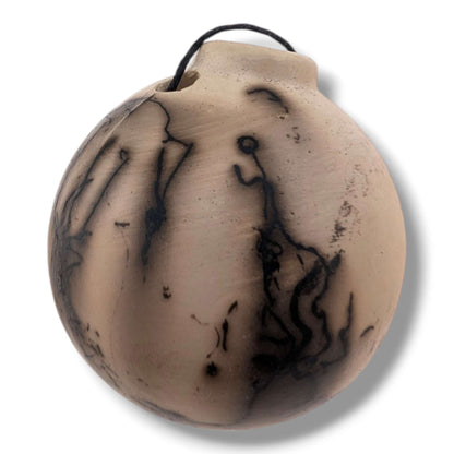 Horse Hair Pottery Sky Butterfly Ornament, Handcrafted by Luna