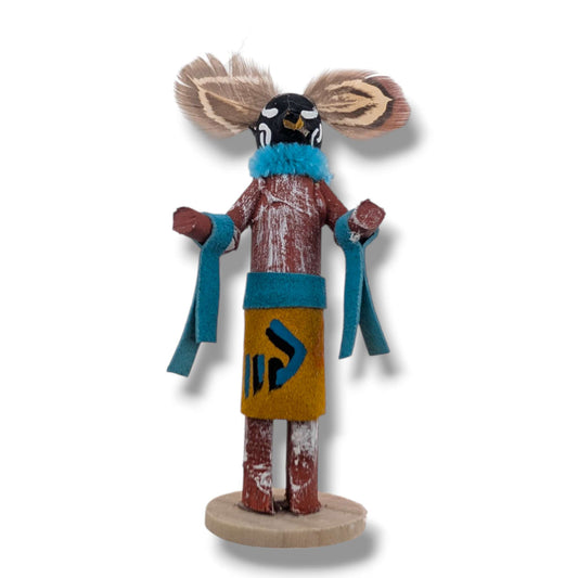 3 Inch Crow Kachina Doll