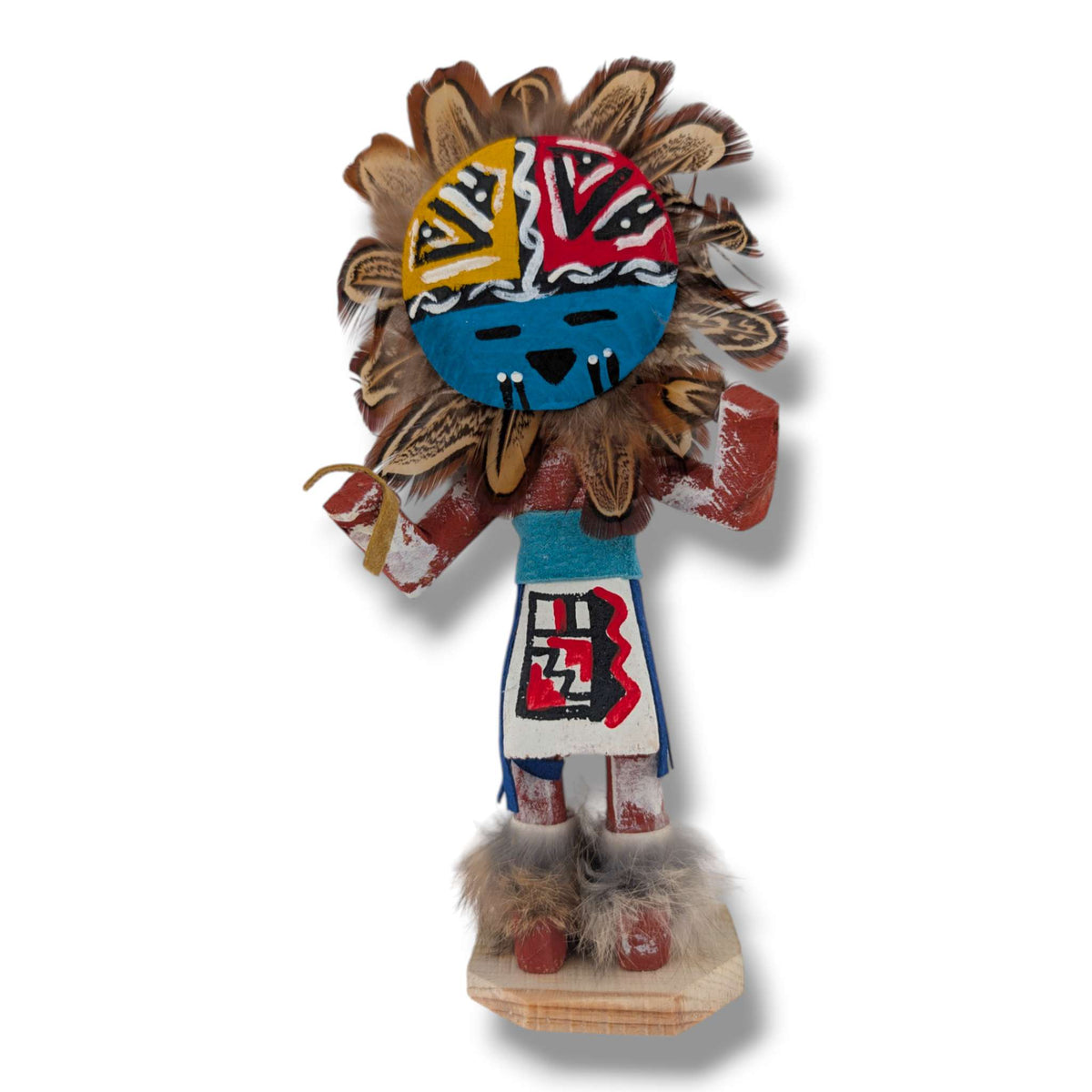 6 Inch Sunface Kachina Doll