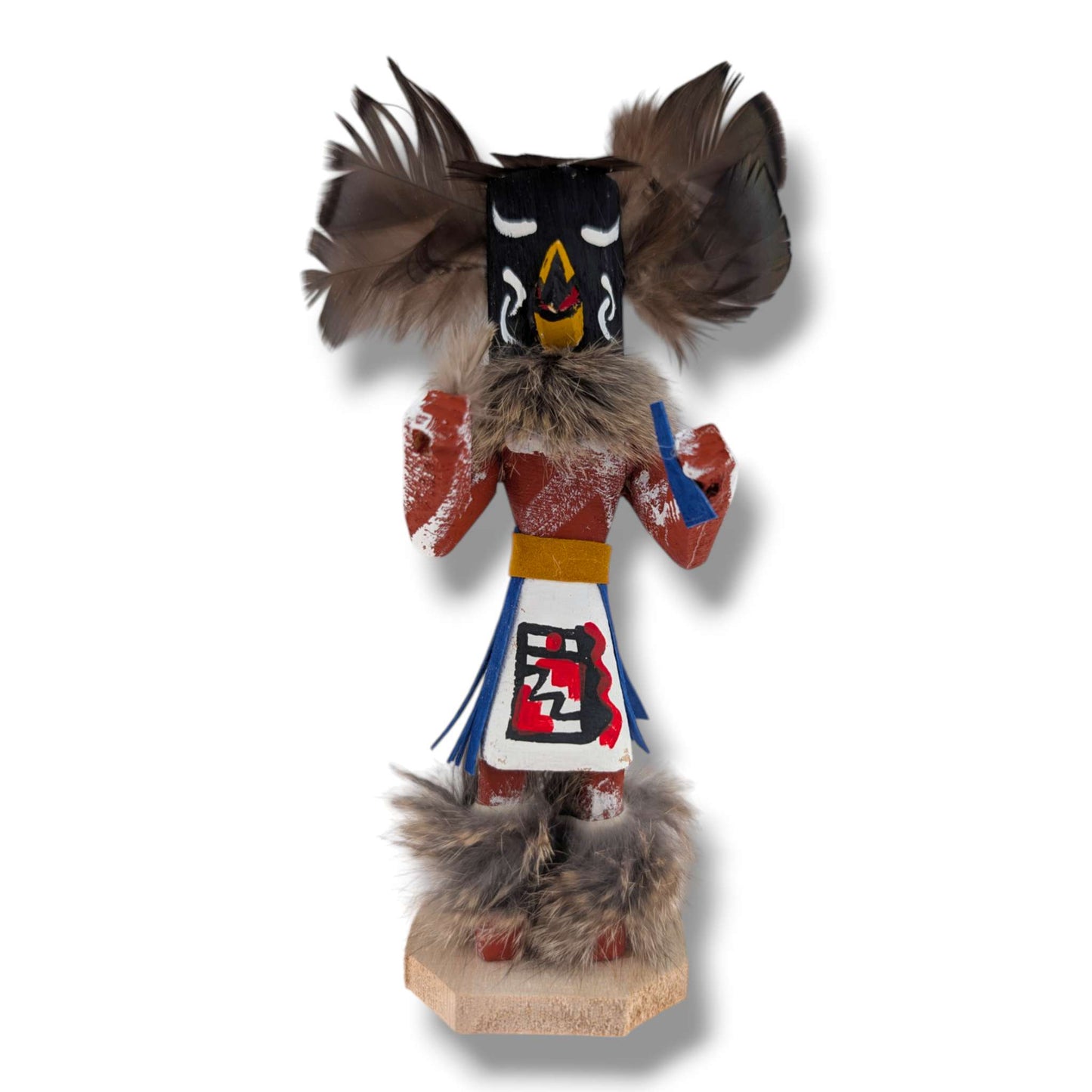 6 Inch Crow Kachina Doll