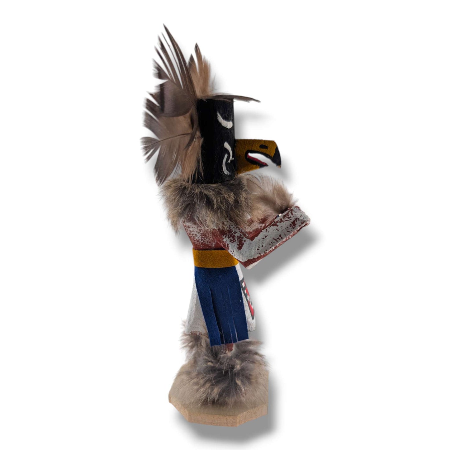 6 Inch Crow Kachina Doll