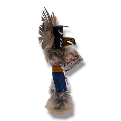 6 Inch Crow Kachina Doll