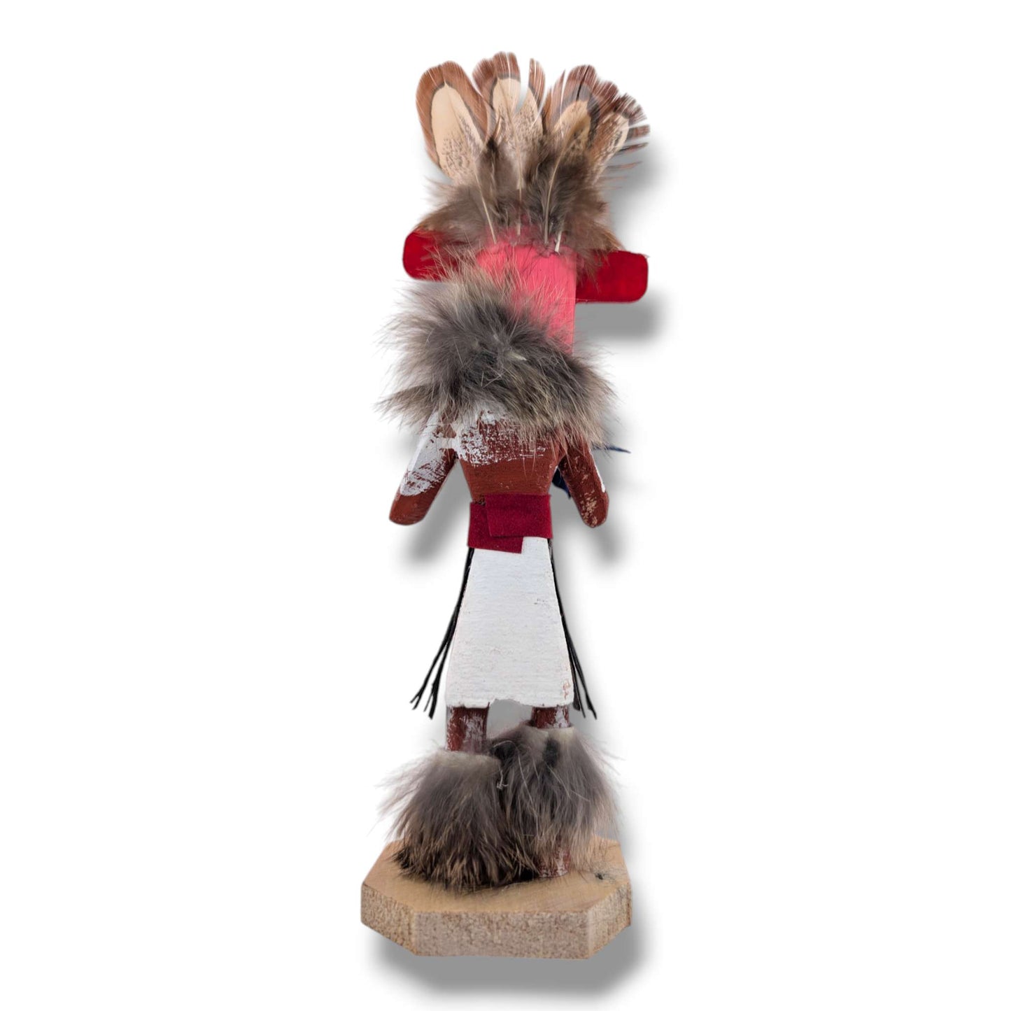6 Inch Redtail Hawk Kachina Doll