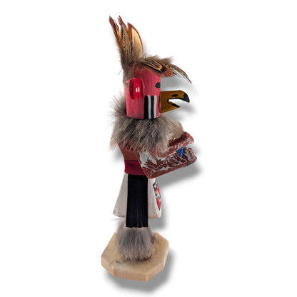 6 Inch Redtail Hawk Kachina Doll