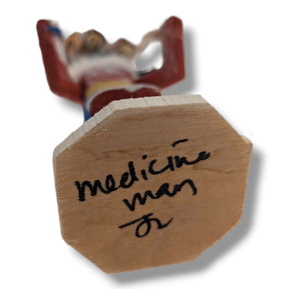 6 Inch Medicine Man Kachina Doll