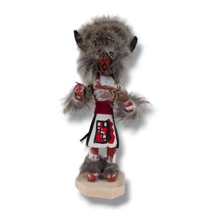 6 Inch Buffalo Warrior Kachina Doll