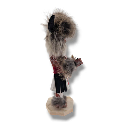 6 Inch Buffalo Warrior Kachina Doll