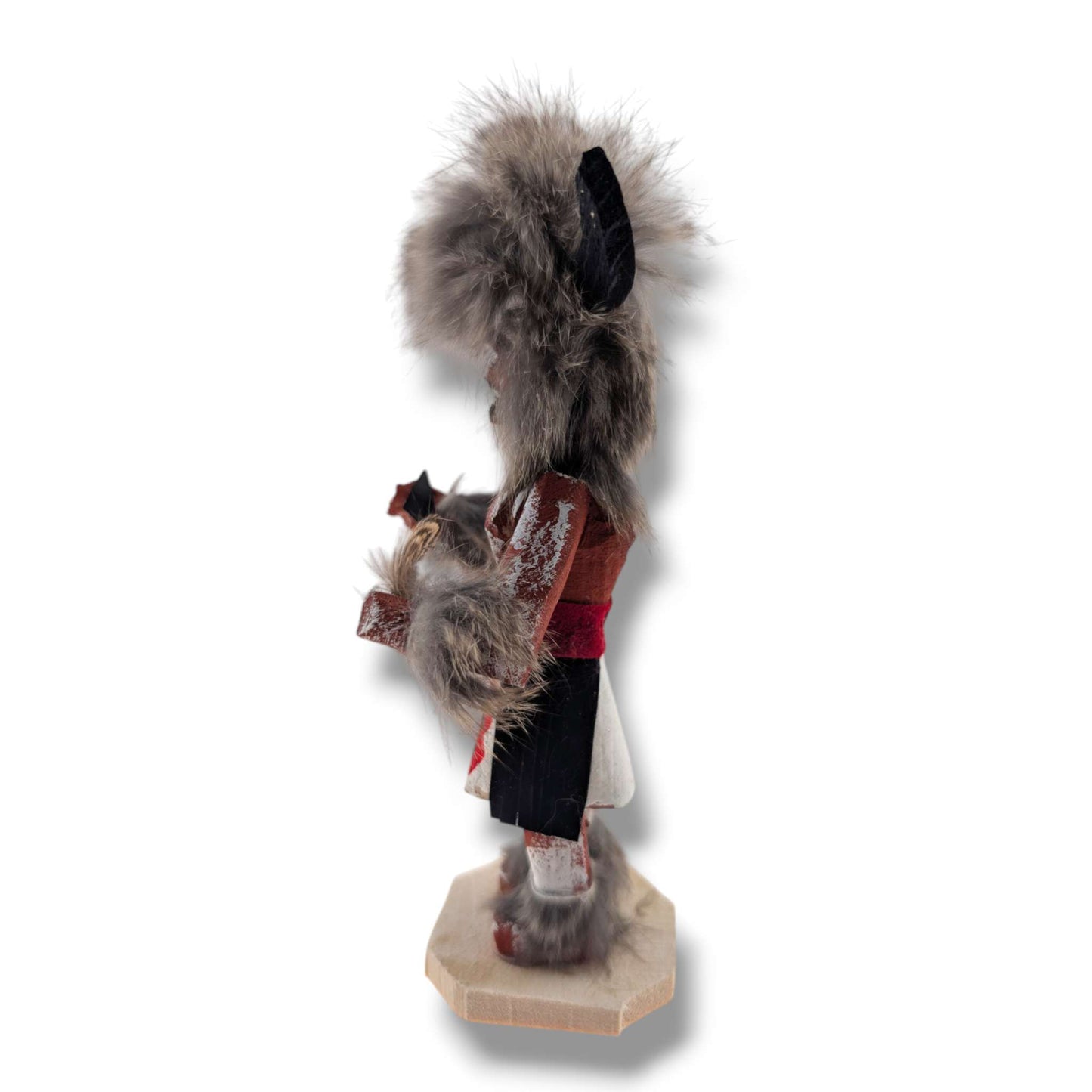 6 Inch Buffalo Warrior Kachina Doll