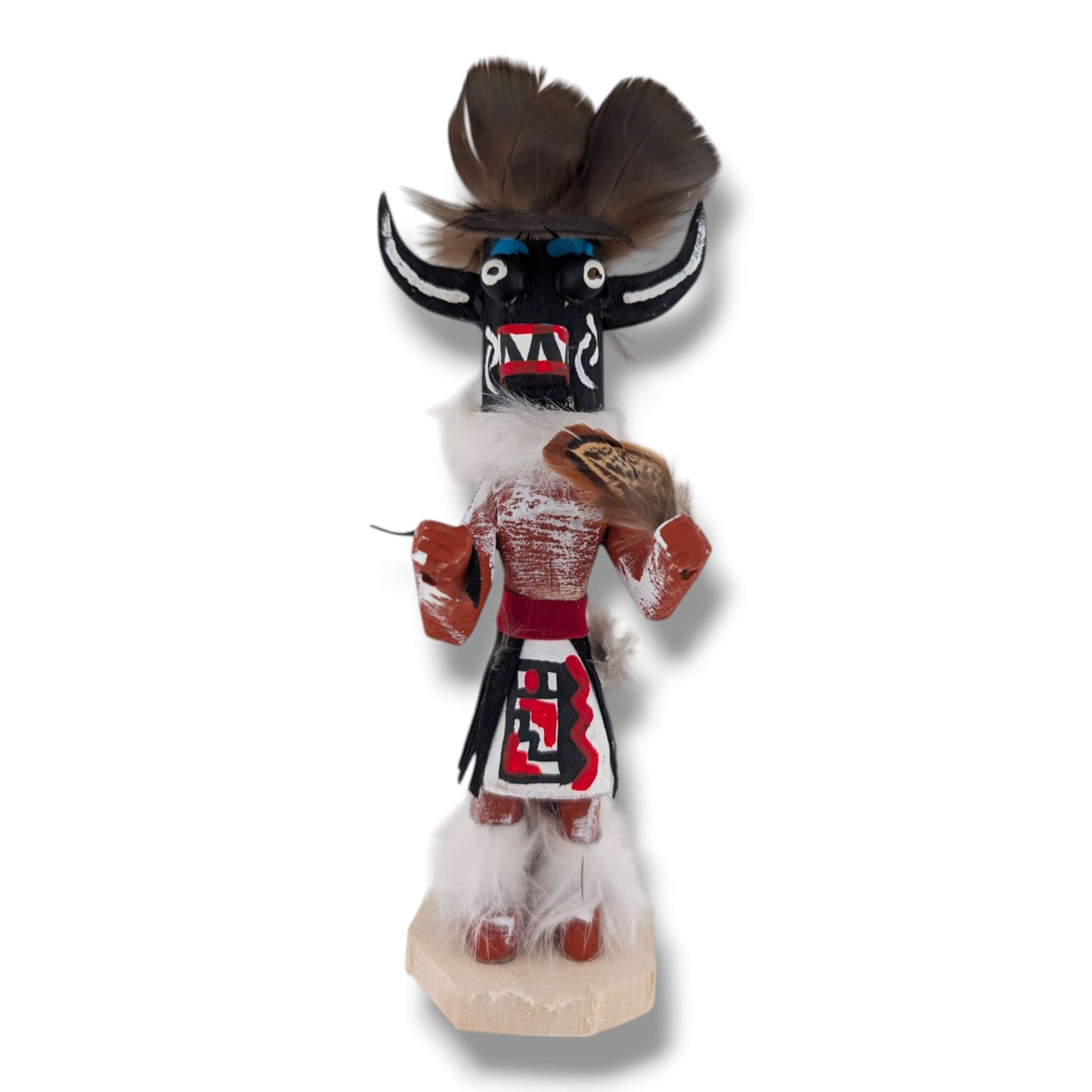 6 Inch Black Ogre Kachina Doll