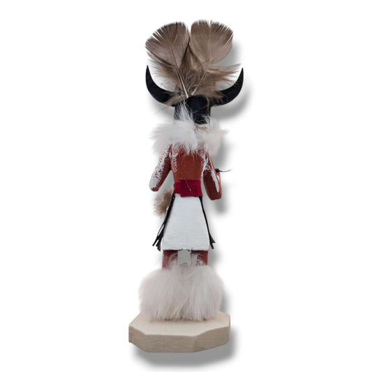 6 Inch Black Ogre Kachina Doll