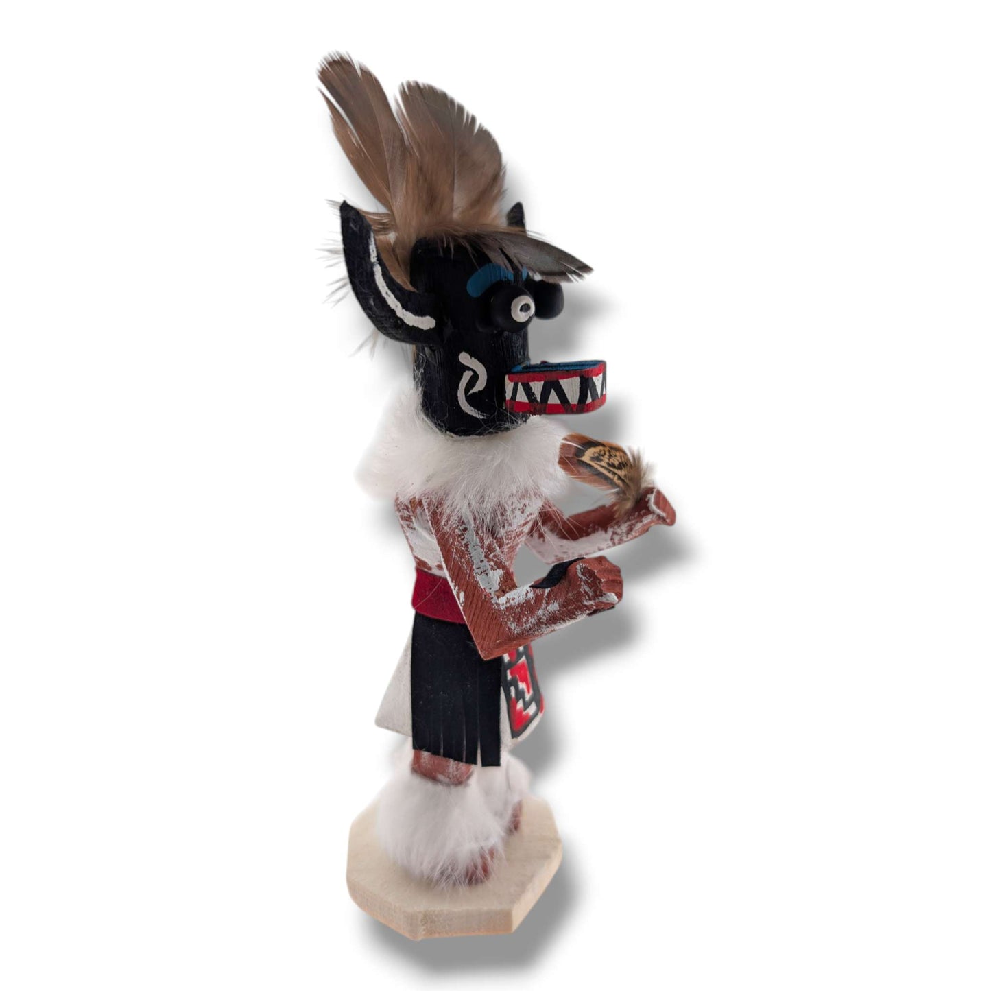 6 Inch Black Ogre Kachina Doll