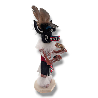 6 Inch Black Ogre Kachina Doll