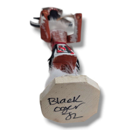 6 Inch Black Ogre Kachina Doll