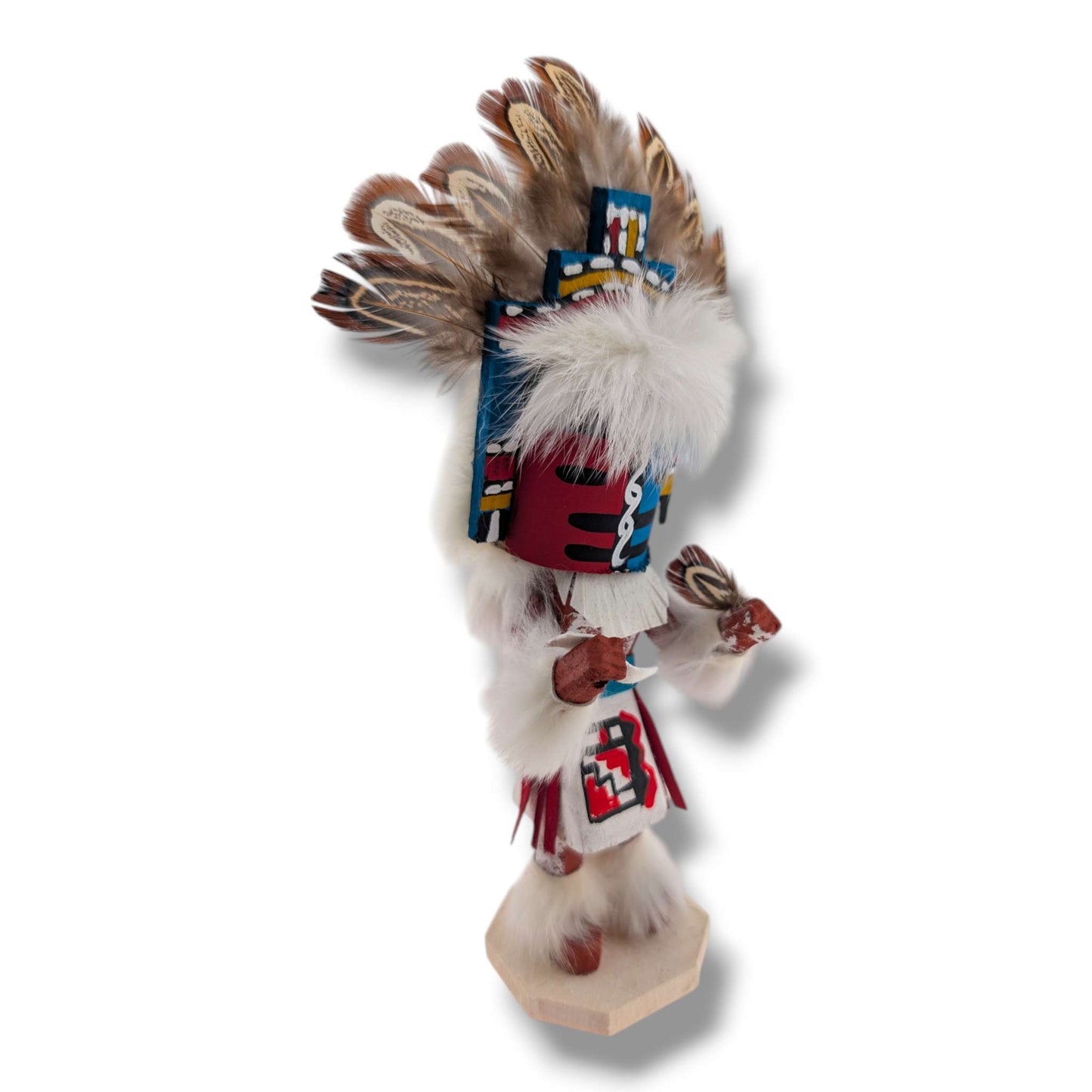 6 Inch Jemez Kachina Doll with Detachable Mask